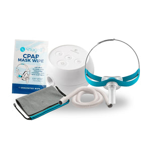 Transcend Micro Travel CPAP Machine Evora Nasal Mask Bundle