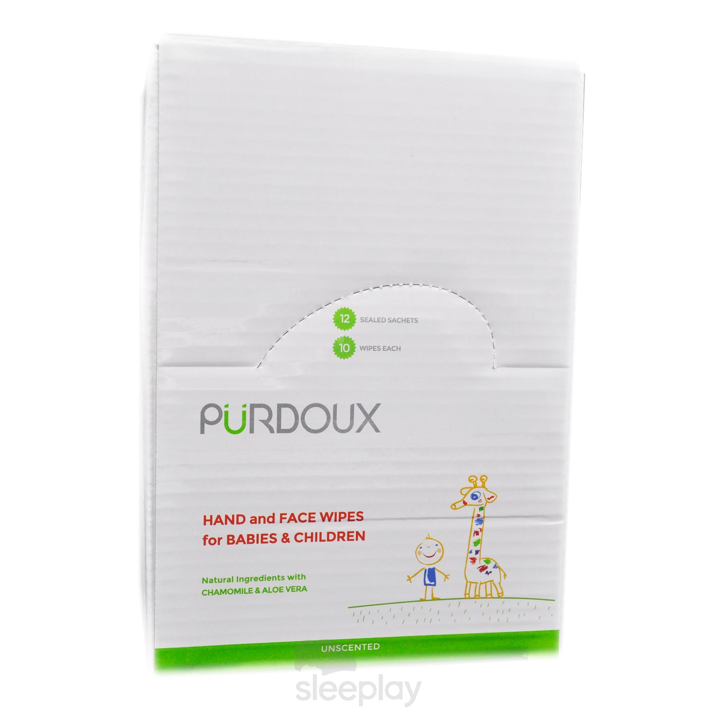 Box Of Purdoux Babies And Children's Wipes