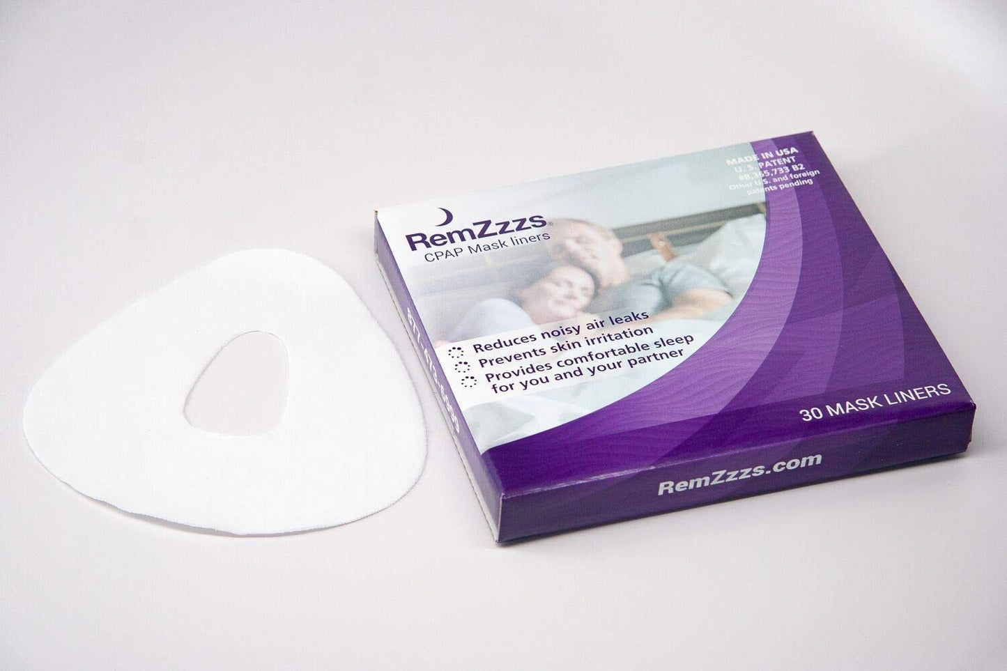 RemZzzs Padded Nasal CPAP Mask Minimal Contact Liner