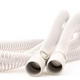 Snugell slim universal tubing 6 ft, close view of the connectors on a white background