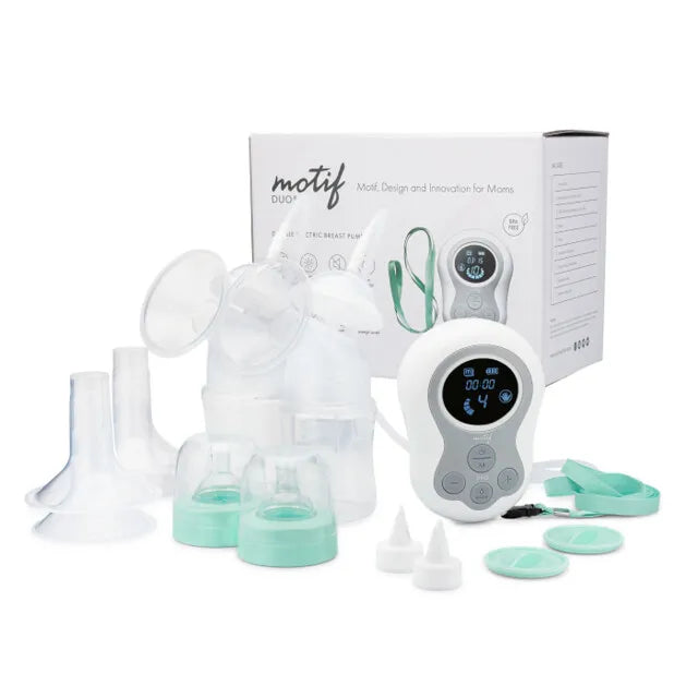 Motif Duo Double Electric Breast Pump with Hands-Free Pumping Bra – Sleeplay