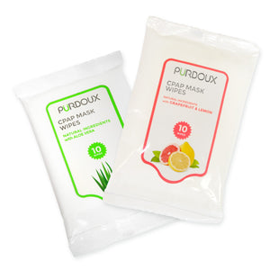 Both scents of the cleaning wipes made by Purdoux.