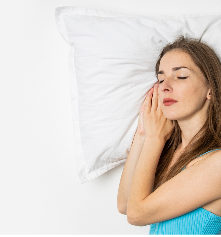 woman sleeping