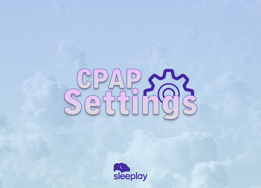 text saying CPAP settings