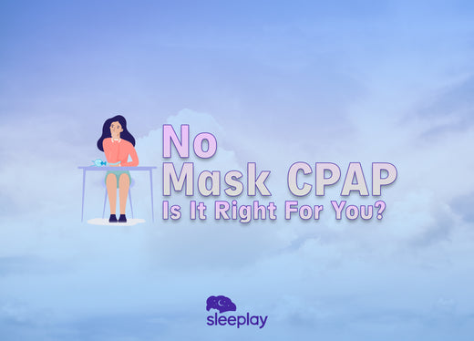 Text saying no mask CPAP is it for you?