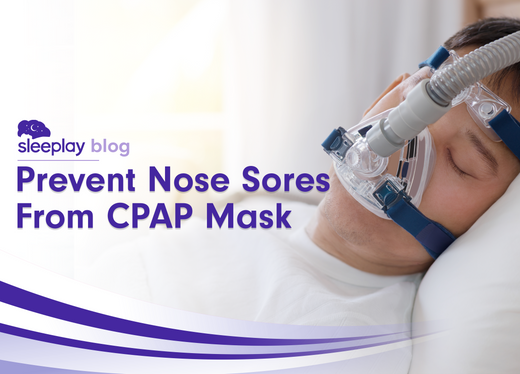 Prevent nose sores from CPAP mask