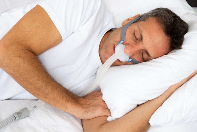 how to breathe with cpap nasal pillows