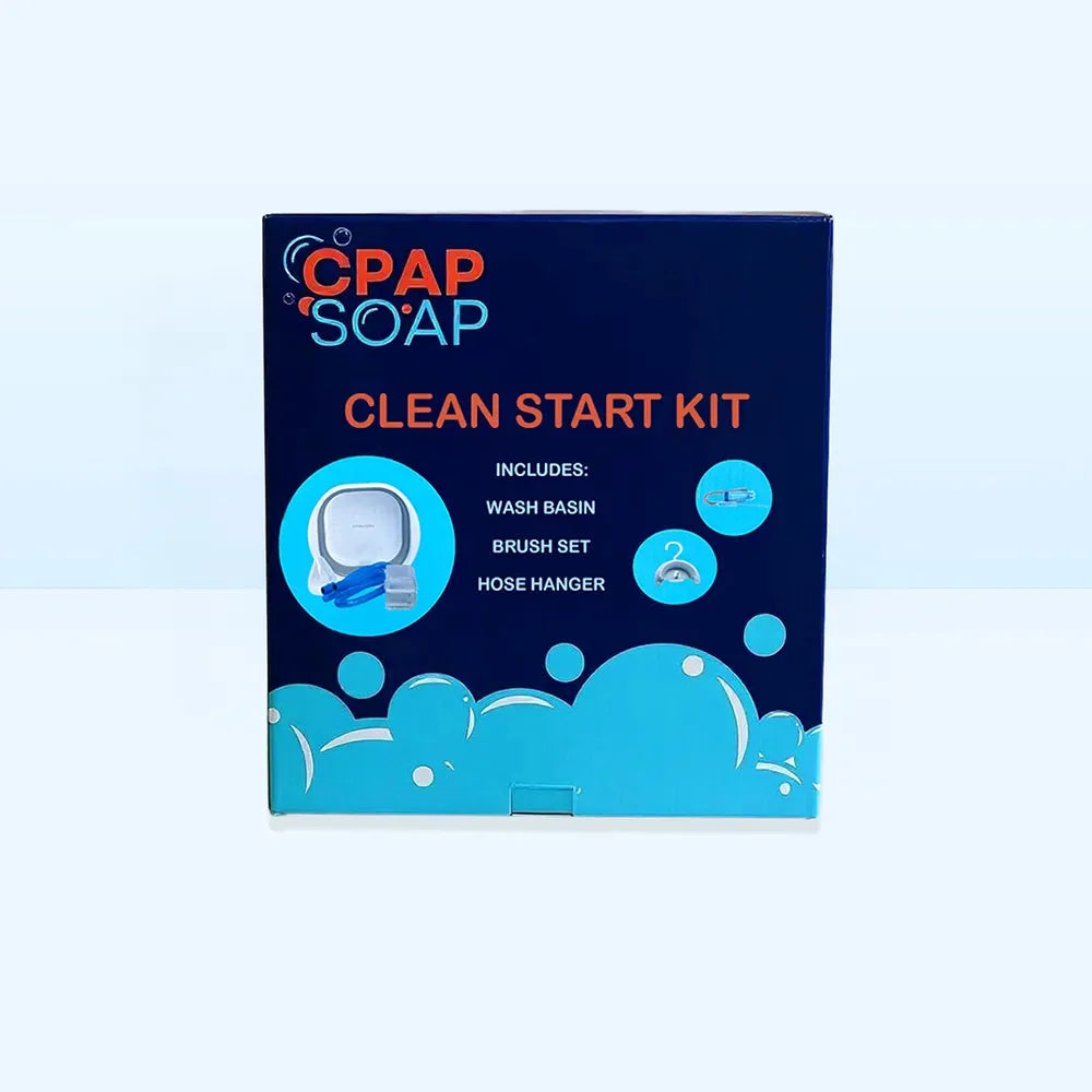 CPAP Clean Start Kit - all components overview