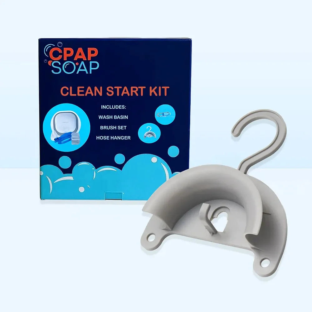 CPAP Clean Start Kit - detail view of cleaning tools