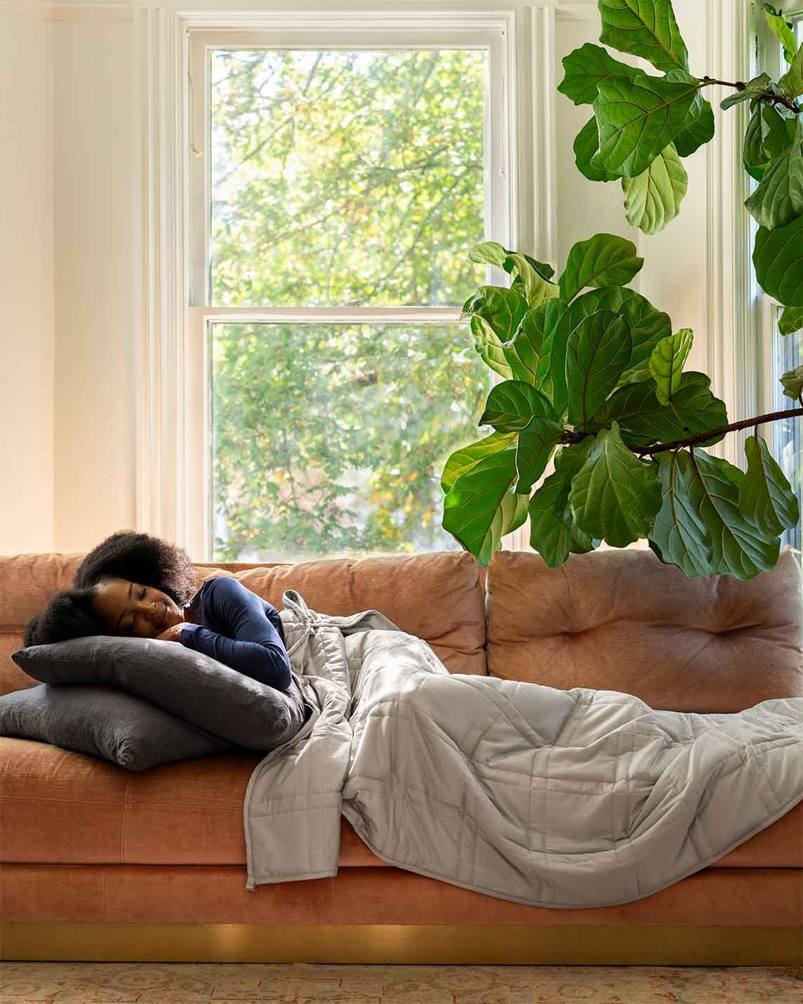 Baloo Weighted Blanket – 100% Cotton with Glass Beads