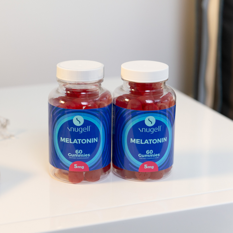 Melatonin 60 Gummies Dietary Supplement 5mg Berry Blend Flavor