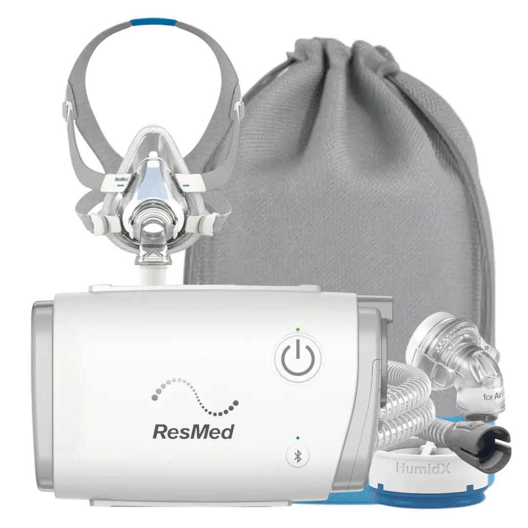 AirMini Travel CPAP Machine with AirFit F20 CPAP Mask Bundle
