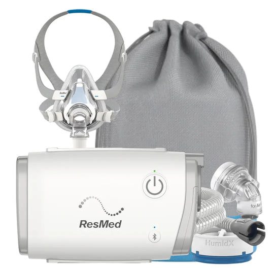 AirMini Travel CPAP Machine with AirFit F20 CPAP Mask Bundle