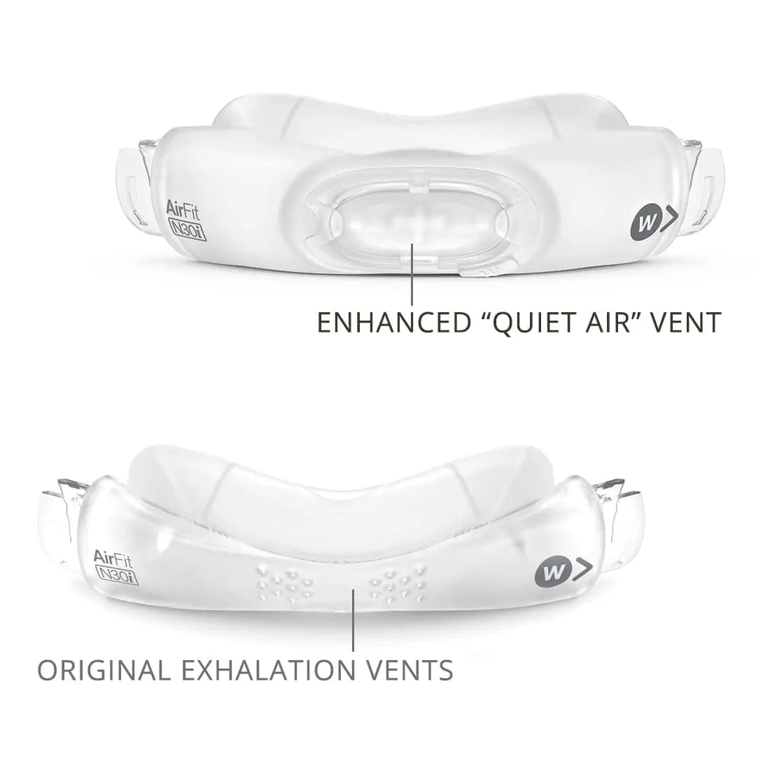 Cushions for the ResMed AirFit N30i.