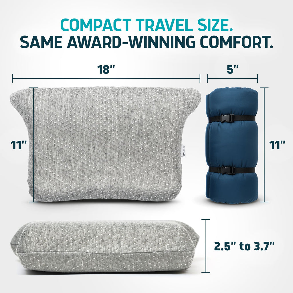 Travel-Size Memory Foam CPAP Pillow by Lunderg, view 7