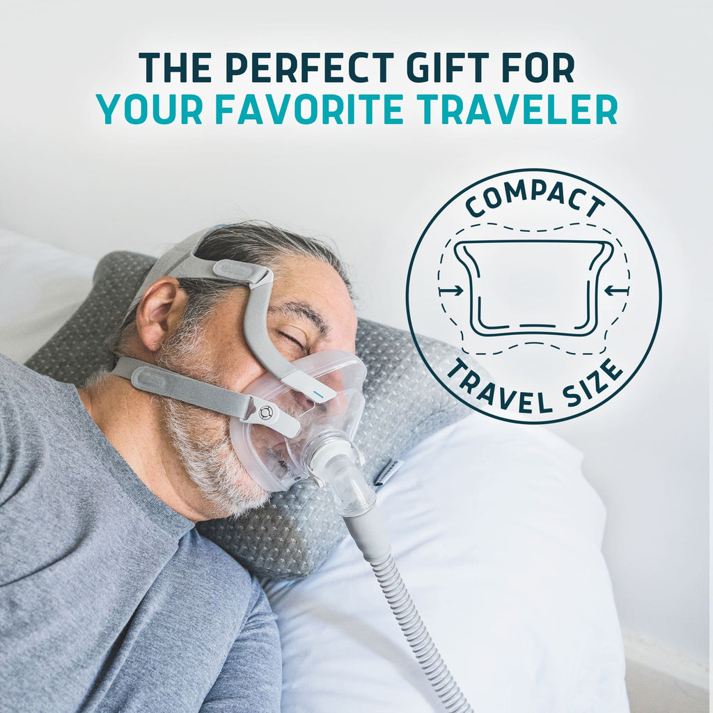 Travel-Size Memory Foam CPAP Pillow by Lunderg, view 9