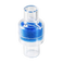 Breas Heat Moisture Exchanger HD60-2100, single unit with blue foam visible through clear housing, waterless CPAP humidification accessory