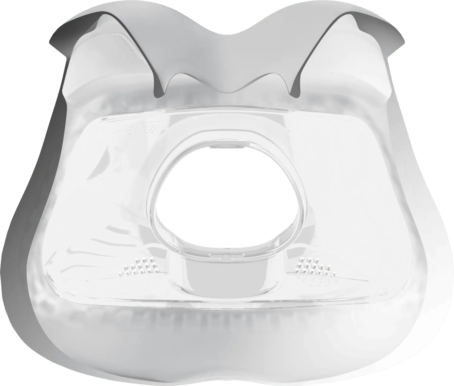 Front of the Evora Full Face Mask Cushion.