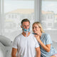 Couple with Evora Full Face mask.