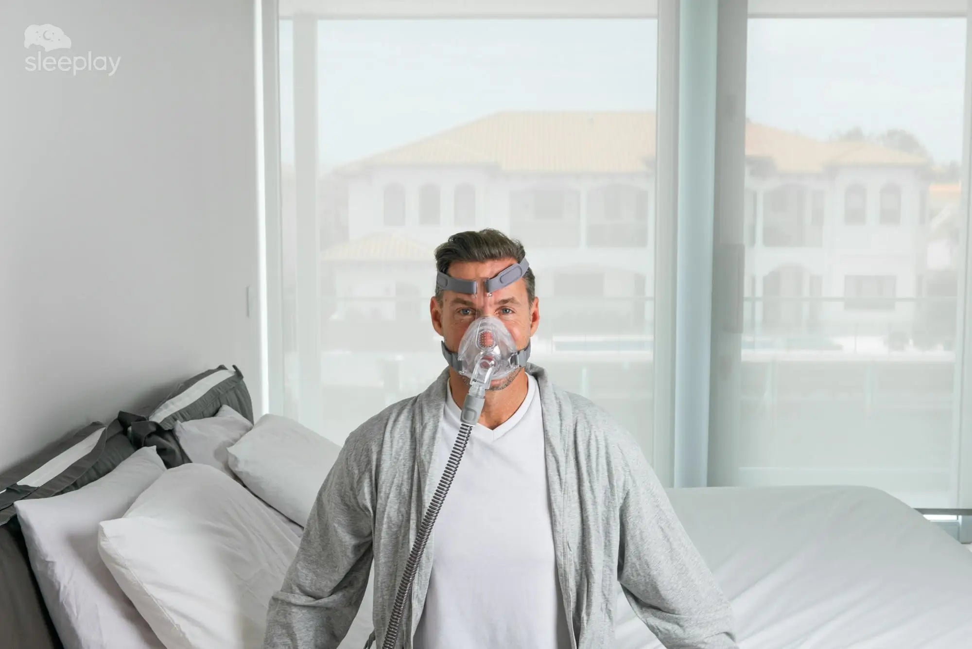 F&P Simplus Full Face Mask with Headgear – Sleeplay