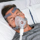 Sleeping with Simplus CPAP mask.
