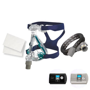 ResMed Mirage™ Quattro Full Face Mask with ClimateLineAir Tube & 2 Filters for AirSense 10