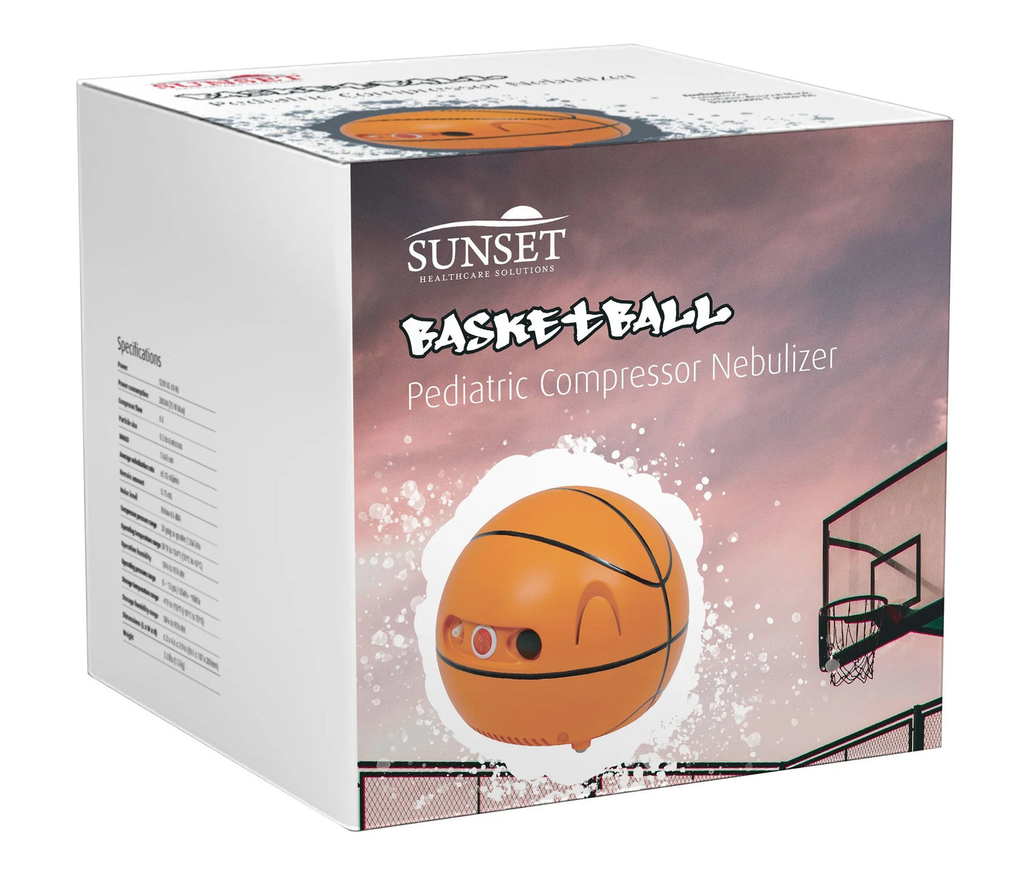 Sunset Basketball Pediatric Nebulizer Compressor