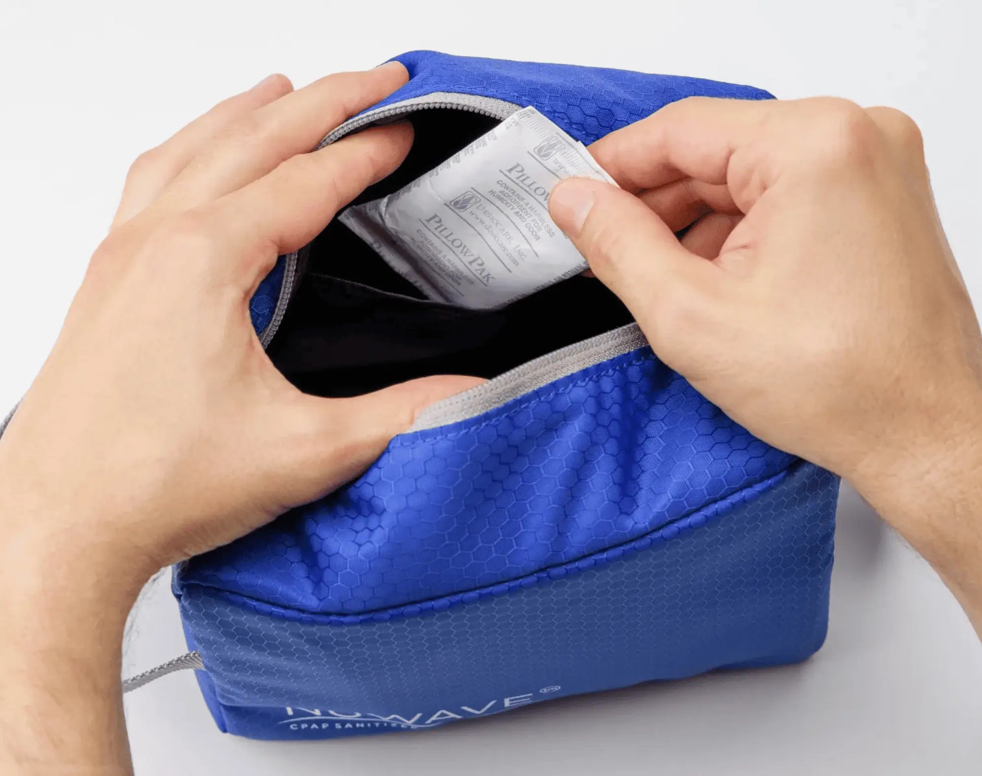 Nuwave Ozone Filter going inside of bag.