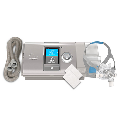 AirCurve™  10 VAuto BiPAP Machine Bundle with AirFit F30