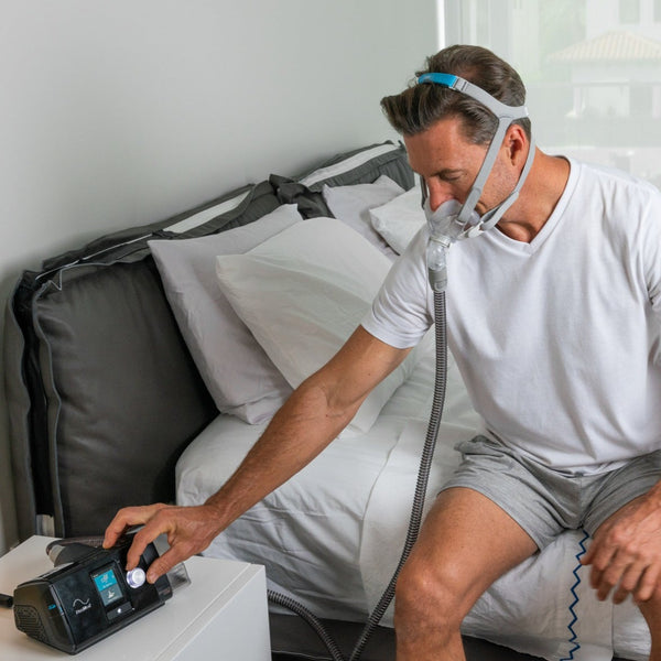 Cpap Working AirSense 10 AutoSet Bundle with AirFit F40 Full Face Mask – Sleeplay