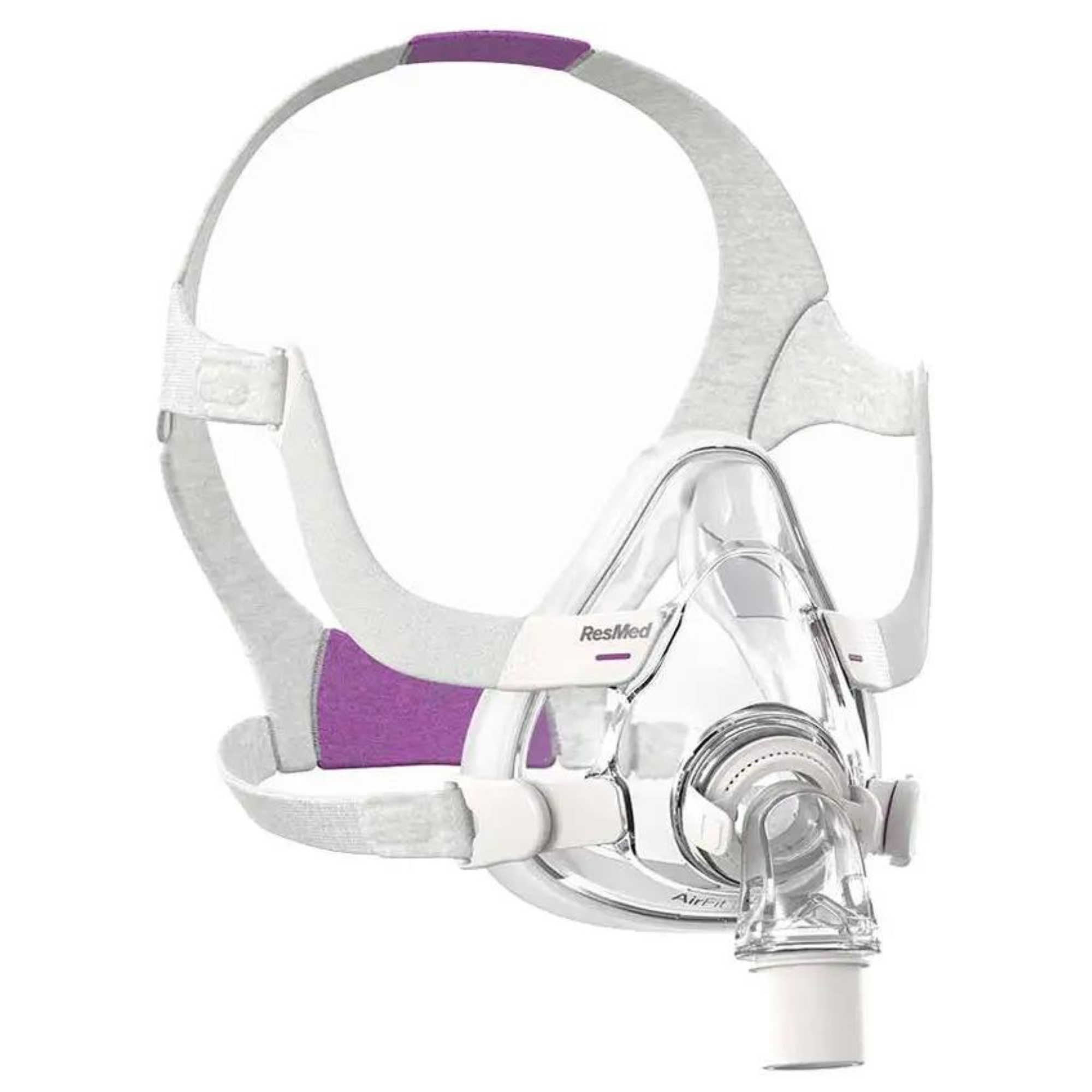 ResMed_AirFit_F20_Full_Face_Mask_with_Headgear - Side View