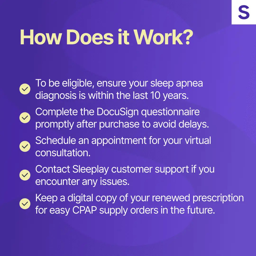 RxExpress Online CPAP Prescription Renewal Service – Sleeplay