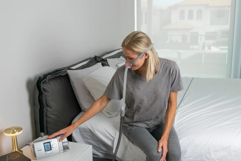 ResMed AirCurve 10 ASV BiPAP with HumidAir Heated Humidifier