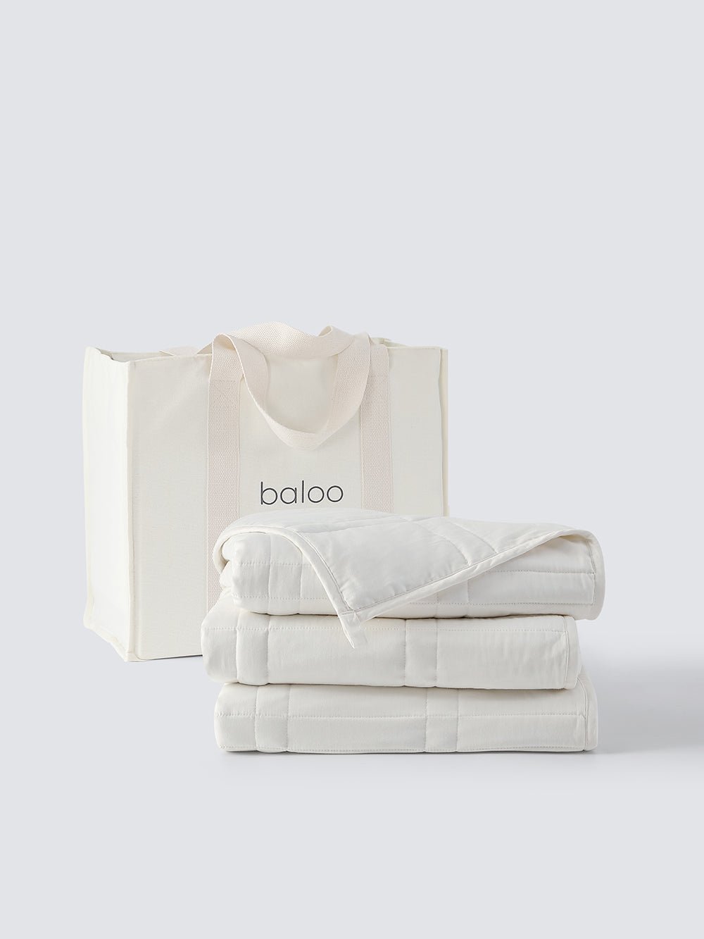 Baloo Weighted Blanket – 100% Cotton with Glass Beads