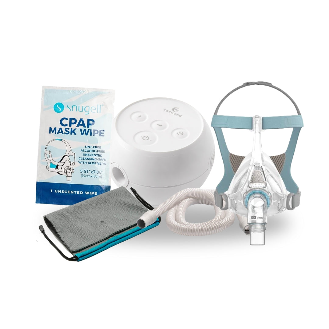 Transcend Micro Travel CPAP Machine Vitera Bundle