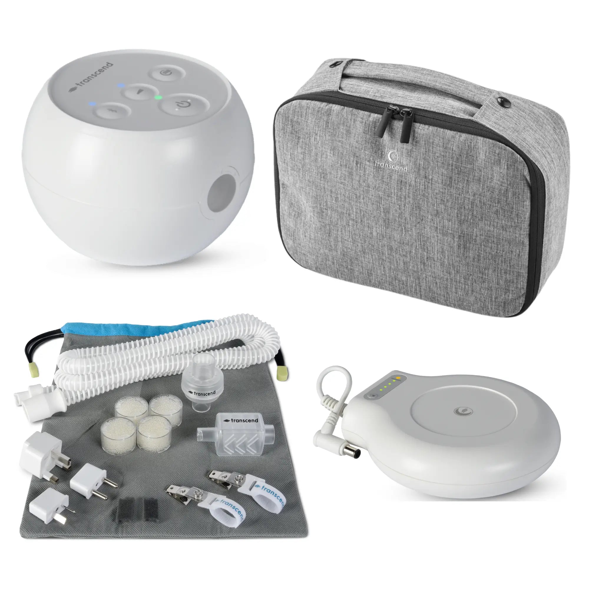 Transcend Micro CPAP Machine Power Bundle – Sleeplay