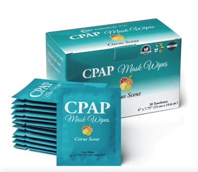 Travel CPAP Wipes (Citrus) - 30/box