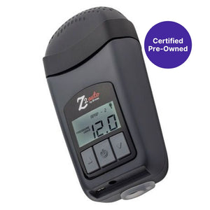 Side view of Z2 travel CPAP Machine