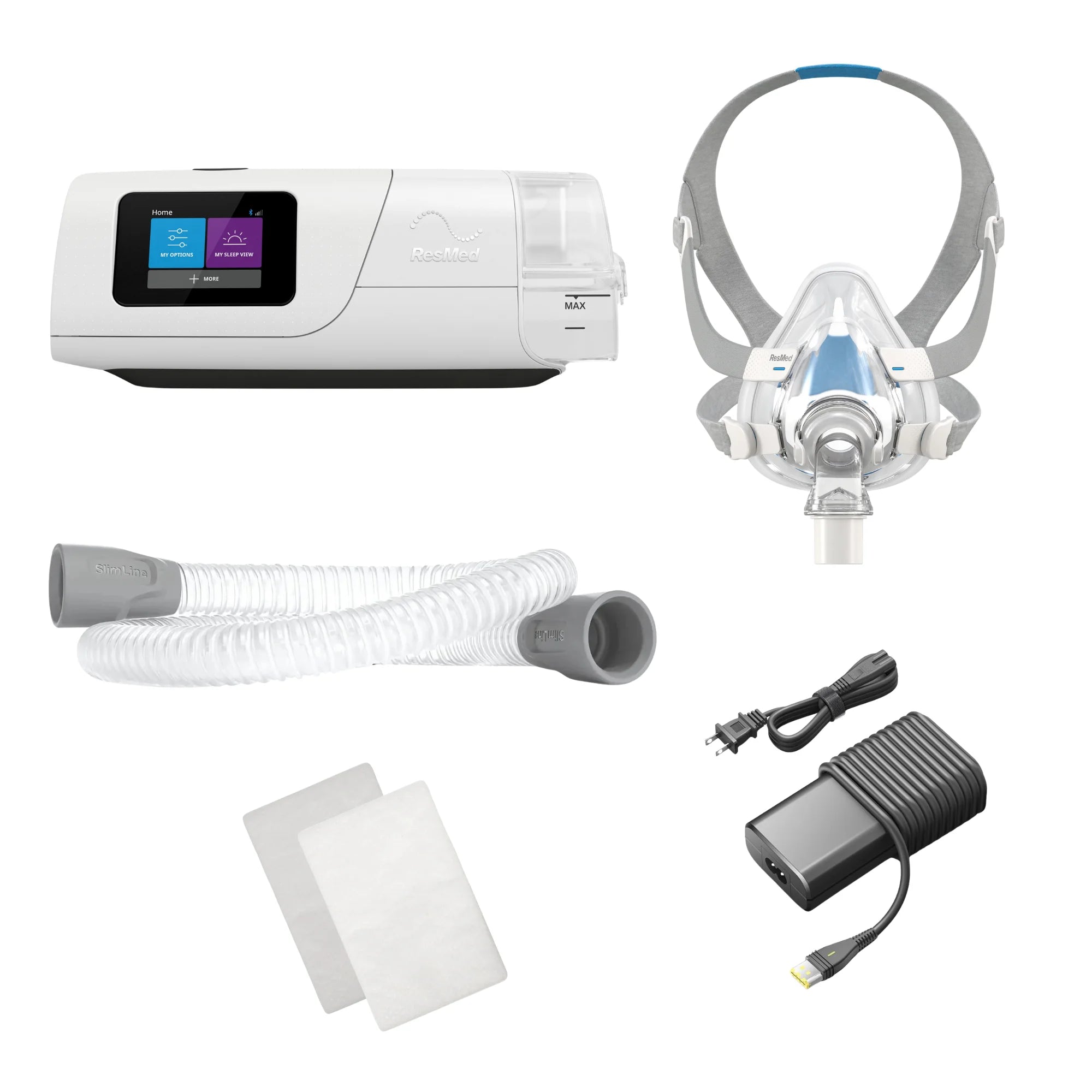 aircurve 11 Autoset Bundle with AirFit F20 Full Face Mask & Filters