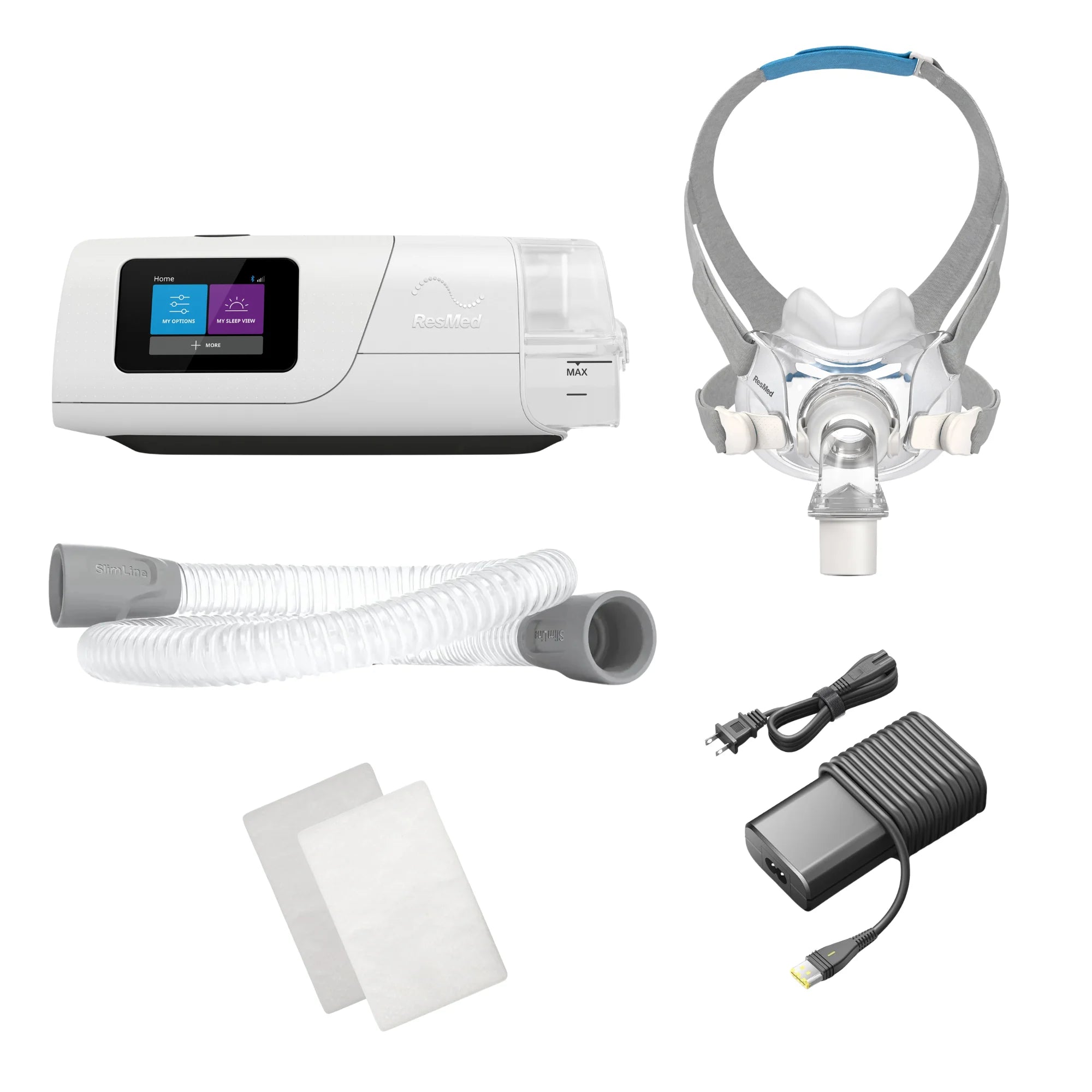 aircurve 11 Autoset Bundle with AirFit F30 Full Face Mask & Filters