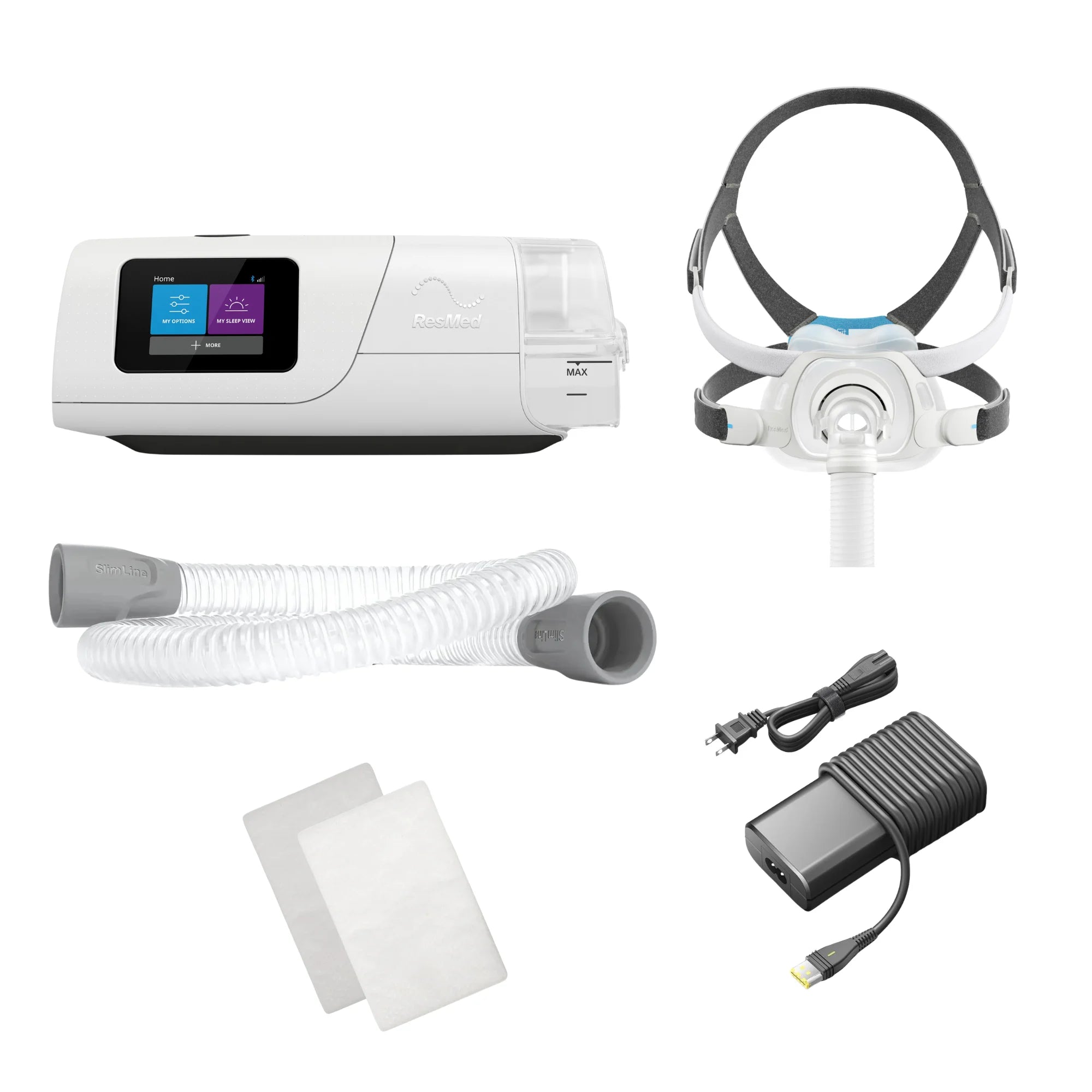 aircurve 11 Autoset Bundle with AirFit F40 Full Face Mask & Filters