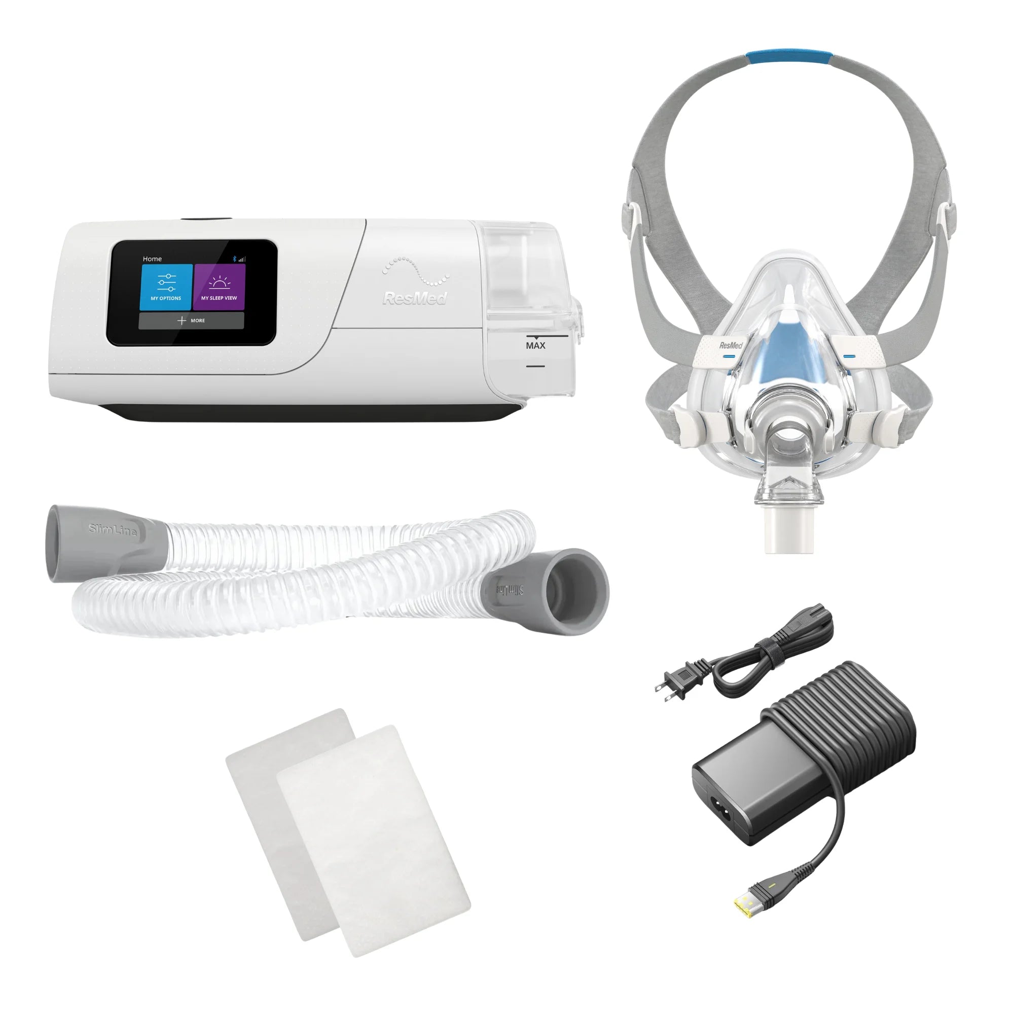 aircurve 11 Autoset Bundle with AirTouch F20 Full Face Mask & Filters