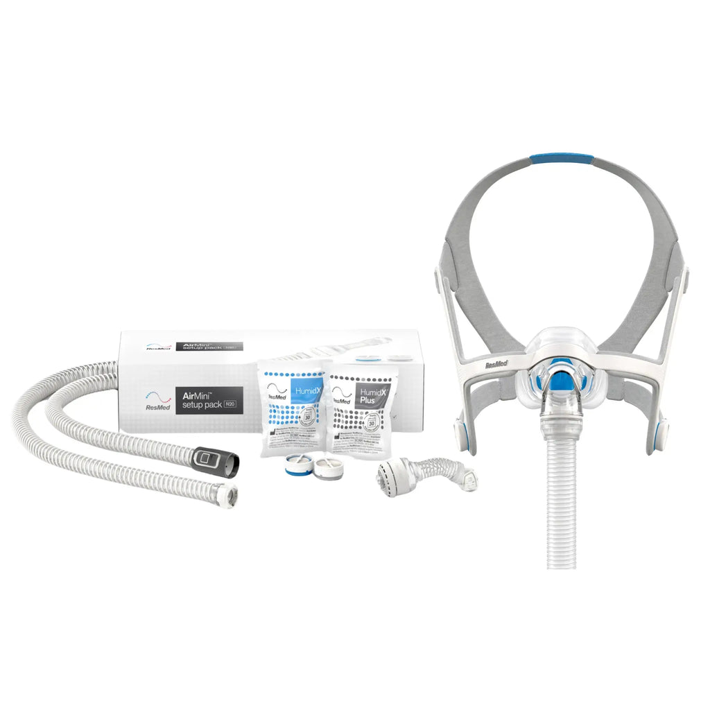 AirFit N20 CPAP Mask & AirMini Mask Setup Pack Bundle – Sleeplay AirFit N20 CPAP Mask & AirMini Mask Setup Pack Bundle – Sleeplay
