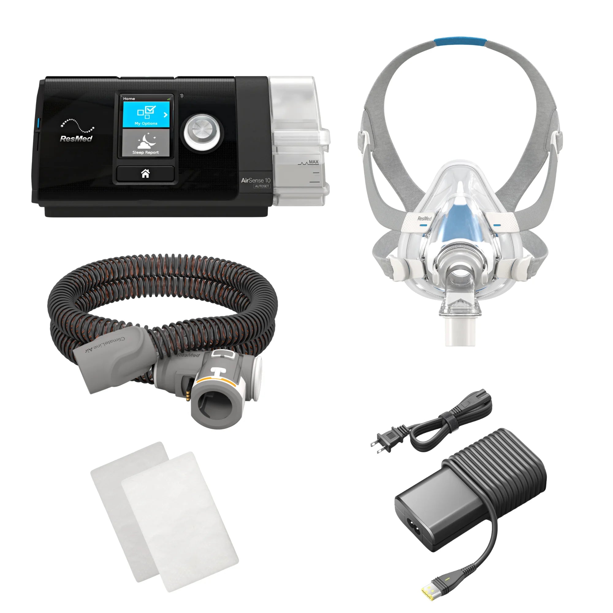 AirSense 10 AutoSet Bundle with AirFit F20 Full Face Mask