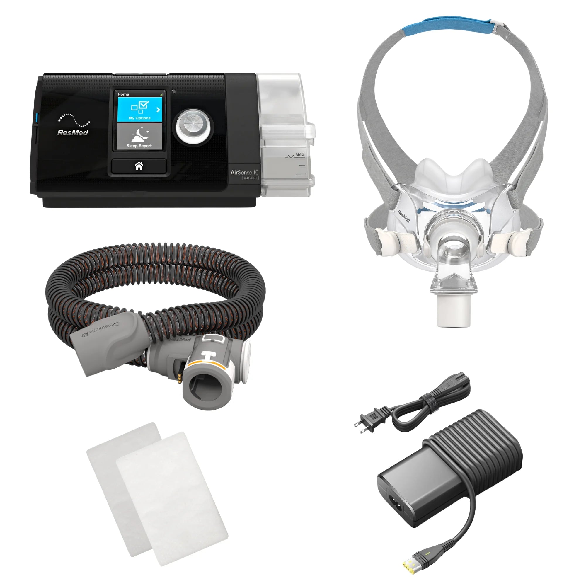 AirSense 10 AutoSet Bundle with AirFit F30 Full Face Mask