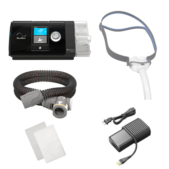 AirSense 10 AutoSet Bundle with AirFit P10 Nasal Pillow Mask