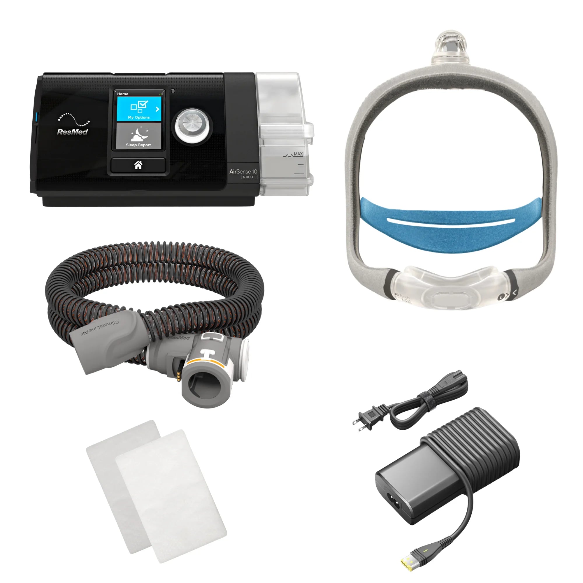 AirSense 10 AutoSet Bundle with AirTouch N30i Nasal Mask & Filters