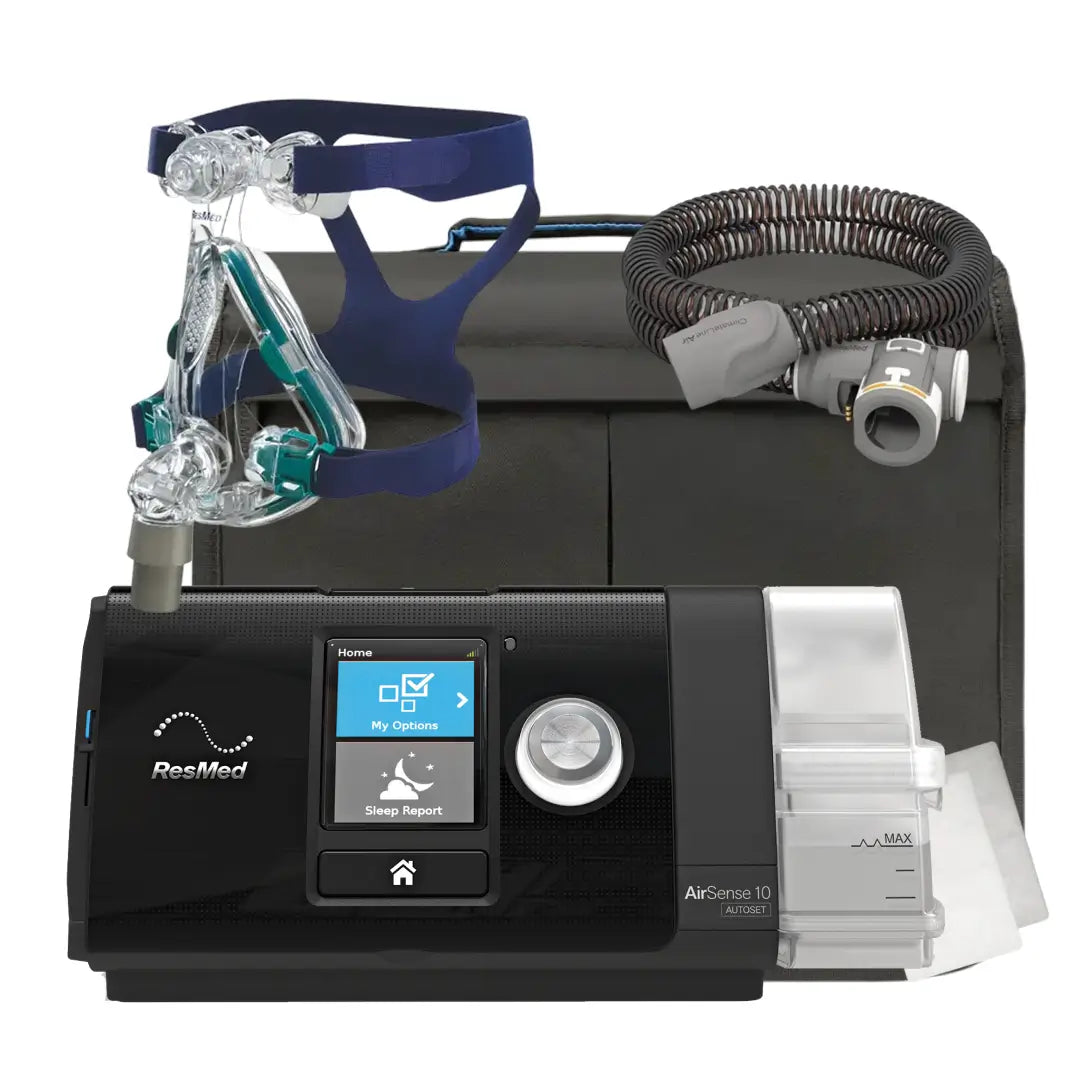 AirSense 10 AutoSet Bundle with Mirage Quattro Full Face Mask