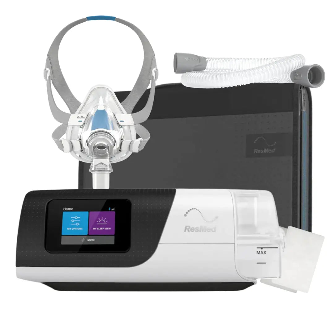 ResMed AirSense 11 AutoSet CPAP Bundle with AirFit F20 Full Face Mask