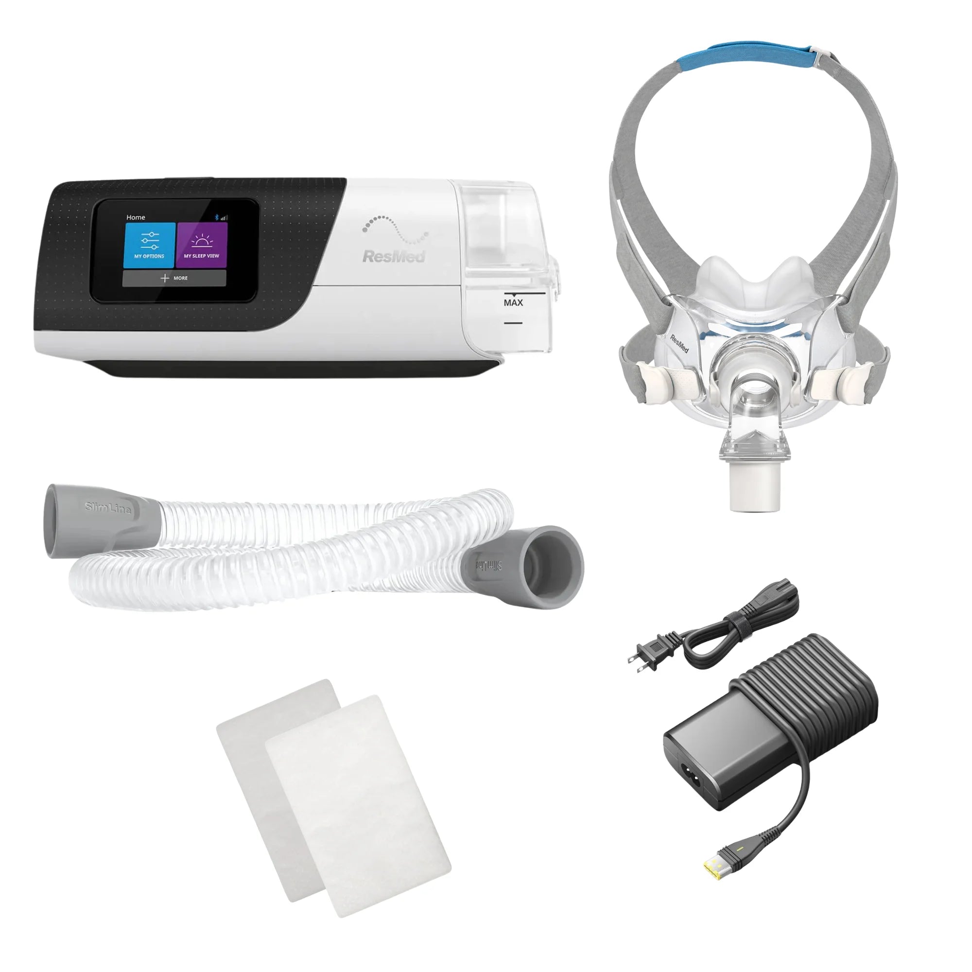 AirSense 11 Autoset Bundle with AirFit F30 Full Face Mask & Filters